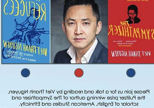 Viet Thanh Nguyen and Book Covers for 的支持者 & 难民